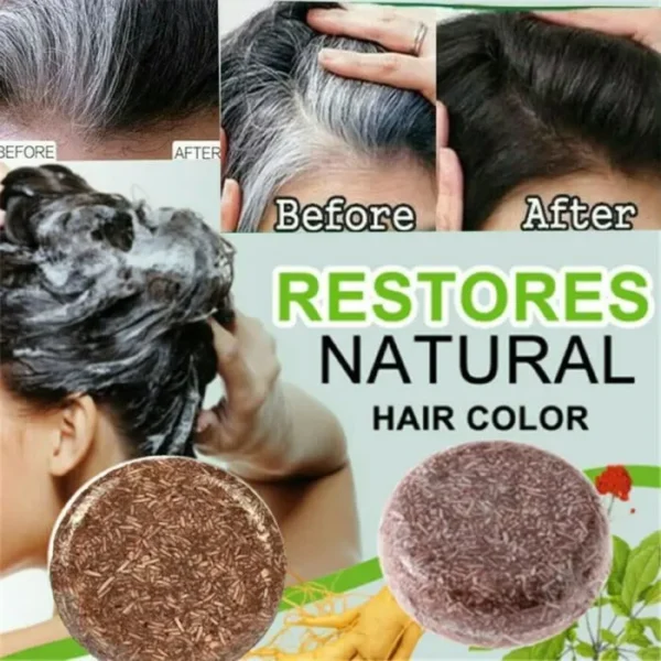 Hair Darkening Shampoo Bar - Image 2