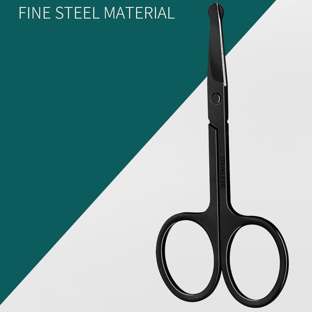 Unisex Stainless Steel Nose Hair Scissors