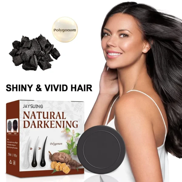 Hair Darkening Shampoo Bar - Image 5