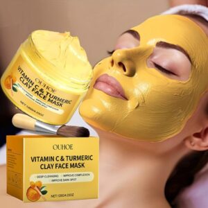 Turmeric VitaminC Clay Mask Deep Cleansing