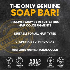 Soap Cover Bar Soap for Grey Hair