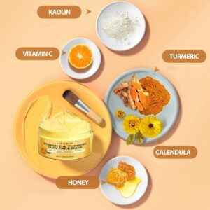 Turmeric VitaminC Clay Mask Deep Cleansing