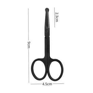Unisex Stainless Steel Nose Hair Scissors