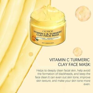 Turmeric VitaminC Clay Mask Deep Cleansing